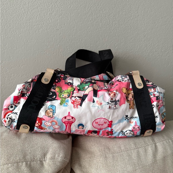 Lesportsac Tokidoki collab Shoulder Bag with bag charm - Picture 2 of 11